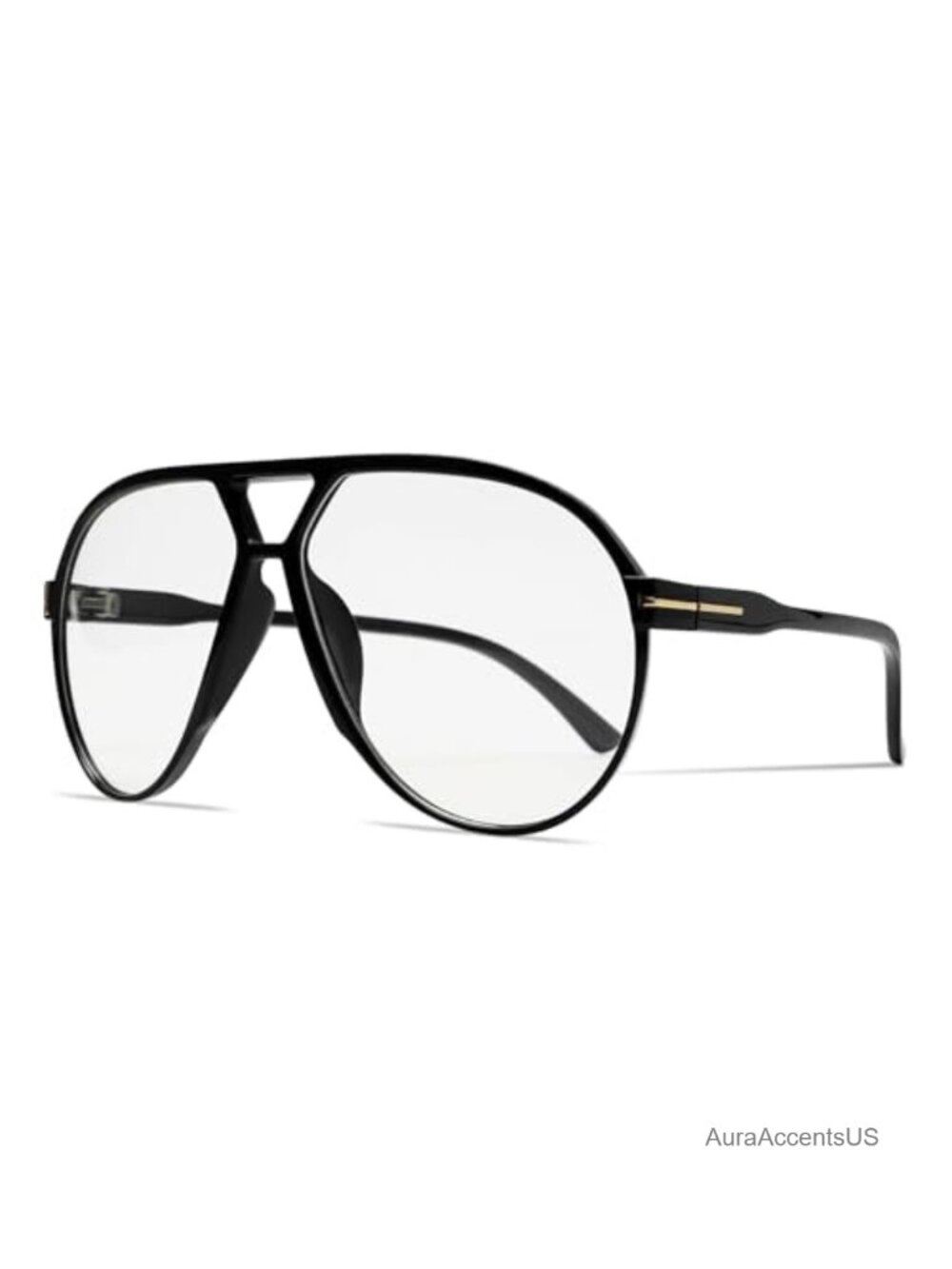 Retro Aviator Sunglasses Oversized Lightweight Full Frame UV Protection